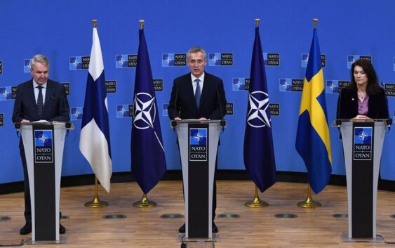 Швеция и Финляндия официально приняли решение подать заявку на членство в НАТО