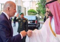 Жо Байден Сауд Арабиянын королу менен жолугушту