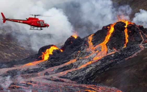 Исландиядагы вулкандык атылуунун таасири