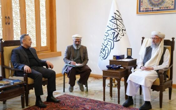 Масадыков встретился с представителями фактической власти Афганистана. Фото