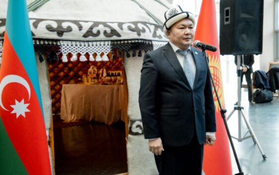 Азербайжанда Кыргызстандын соода үйү ачылды