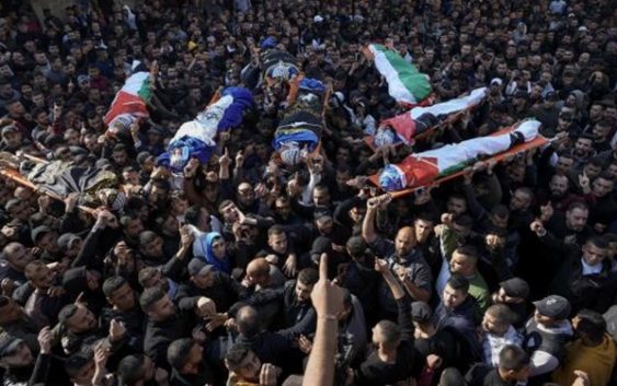 Мученическая смерть 180 палестинцев с начала этого года