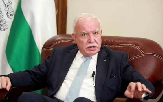 Глава МИД Палестины призвал Израиль к прекращению огня в секторе Газа