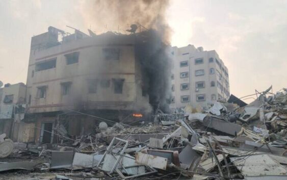 Бомбардировки мирных жителей сектора Газа сионистским режимом