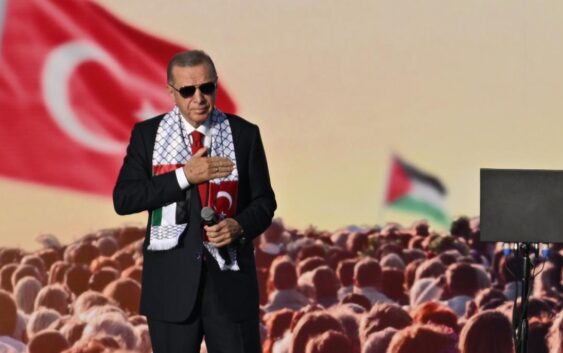 Эрдоган Чоң Палестина митингинде батыштыктарды сынга алды