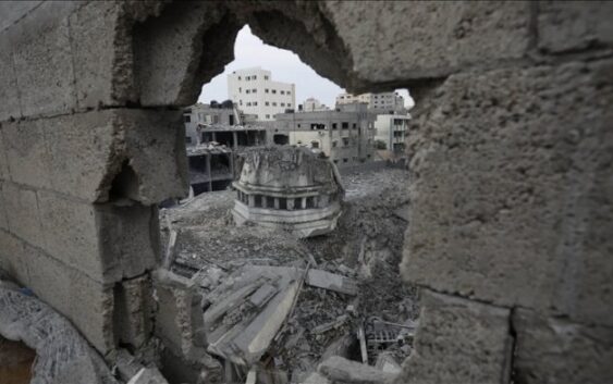 Al Jazeera сообщила об обрушении мечети в Газе
