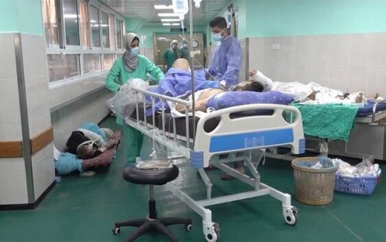 Палестинский Красный Полумесяц призвал срочно защитить больницу «Аль-Ахли»