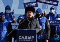 С. Жапаров экинчи мөөнөттөгү президенттик шайлоого катышат 