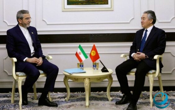 Иран и Кыргызстан готовы активизировать торгово-экономическое и инвестиционное сотрудничество