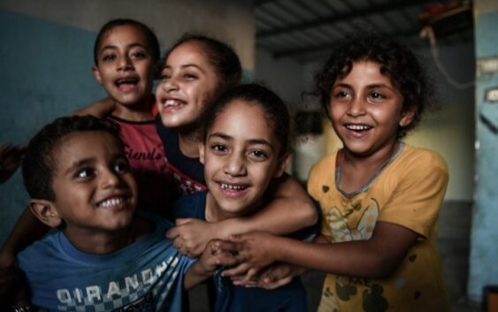 Дети в Газе спали с улыбкой, хотя бы одну ночь