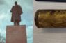 В памятнике Ленину нашли утерянную капсулу с посланием — ФОТО