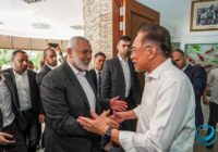 ХАМАСтын лидери Малайзиянын премьер-министри менен Газадагы акыркы кырдаалды талкуулады